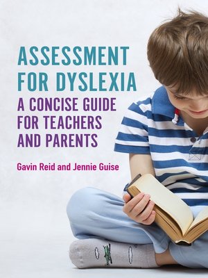 cover image of Assessment for Dyslexia and Learning Differences